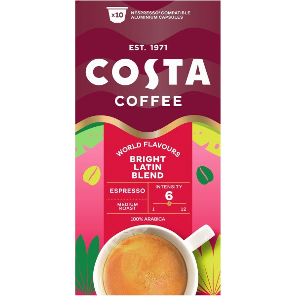 Costa Coffee Bright Blend Espresso NS капсули 10 бр.